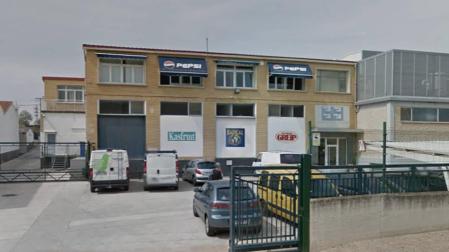 Planta de embotellado de Pepsico en Tafalla.