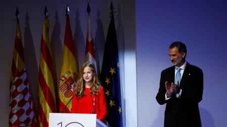 Felipe VI apela a una Cataluña plural sin violencia ni intolerancia