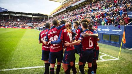 Los números de la semana fantástica de Osasuna