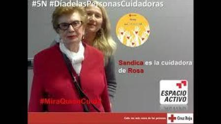 Mira quién cuida. Espacio Activo Cruz Roja