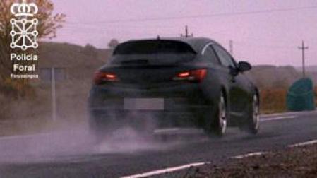 Investigado por circular a más de 180 km/h en Viana en una vía limitada a 100 km/h