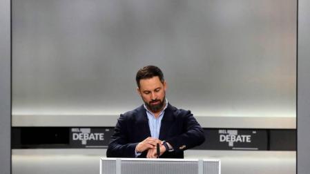 Pedro Sánchez (PSOE), Pablo Casado (PP), Pablo Iglesias (Unidas Podemos), Alberti Rivera (Ciudadanos) y Santiago Abascal (VOX) protagonizaron el único debate entre los candidatos en la campaña electoral de las elecciones generales que se celebran el 10 de noviembre de 2019.
