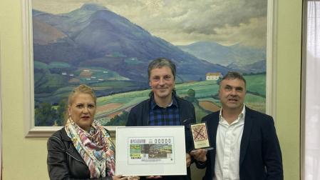 Los idílicos y verdes paisajes del valle de Baztan, en el cupón de la ONCE