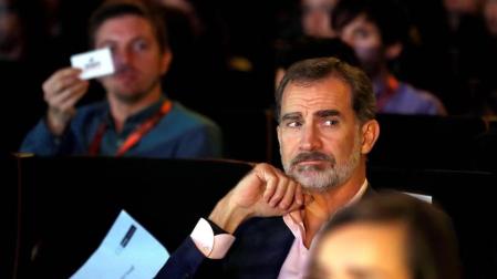 Los Reyes, acompañados por sus hijas, presiden este lunes la décima edición de los Premios Princesa de Girona 2019, en medio de las protestas y movilizaciones independentistas por la sentencia del 'procès'.