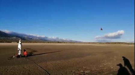 "¡Socorro, el embalse me está tragando!"