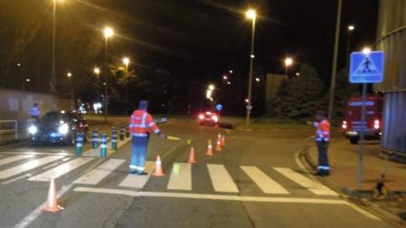 Herida una mujer de 64 años al ser atropellada en la Avenida de Villava de Burlada