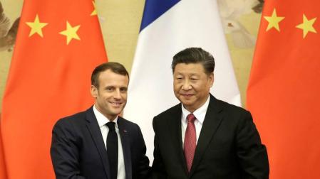 Macron y Xi piden 100.000 millones de dólares al año contra el cambio climático