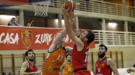 El último cuarto, clave en el quinto triunfo del Basket Navarra