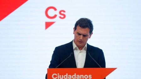 Albert Rivera dimite como presidente de Ciudadano y deja la política: "Los malos resultados son del líder"