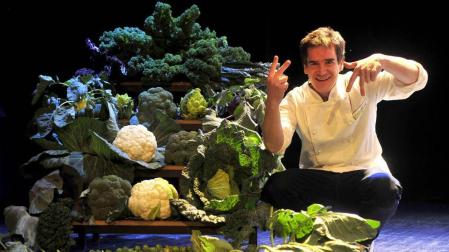 Funes vuelve a presumir de su brócoli