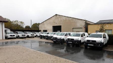 El Guarderío Forestal renueva su parque móvil con 19 vehículos