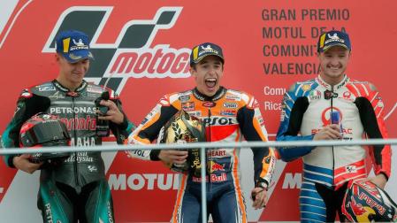 Márquez, intratable en la despedida de Lorenzo