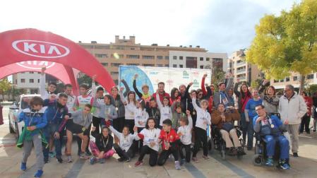 Triunfo de Alba y Aliaga en la carrera Amimet de Tudela