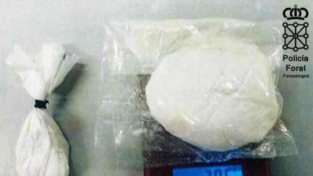 Un vecino de Zumaia, detenido en Cintruénigo con 35 gramos de 'speed'