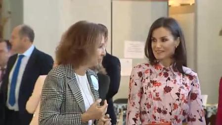 La reina Letizia y doña Sofía, juntas en el Rastrillo Nuevo Futuro
