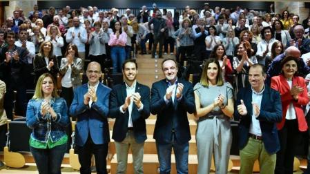 Acto electoral de Navarra Suma celebrado este sábado en Tudela
