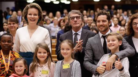 David Bisbal "defiende" los derechos de los niños en el Parlamento Europeo