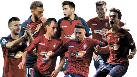 Las plantillas de Osasuna y el Athletic de Bilbao reúnen a doce navarros