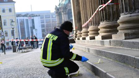 Roban joyas en la Bóveda Verde, la cámara del tesoro del Palacio Real de Dresde