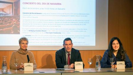 Baluarte acoge el martes el concierto principal del Día de Navarra