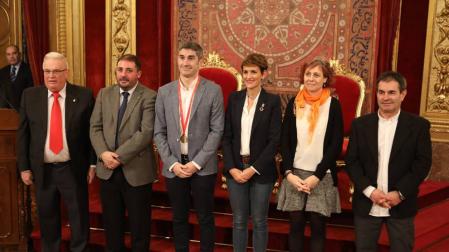 Navarra premia el compromiso de los deportistas y homenajea a Undiano Mallenco
