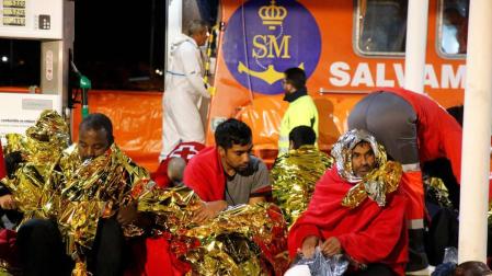 La muerte de un rescatado eleva a 4 los fallecidos de la patera de Melilla