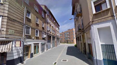 Edificio okupado en la travesía de Santa Engracia
