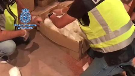 Intervienen en Badalona 631 kilos de metanfetamina, el mayor alijo de la historia