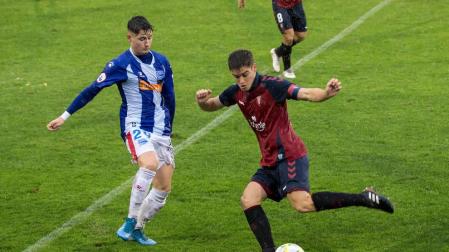 Osasuna Promesas suma su cuarta victoria consecutiva en Tajonar