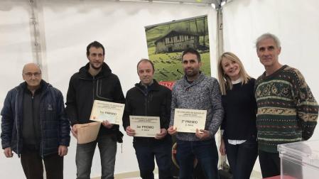 Estella eligió un queso de Eulate como el mejor de Urbasa-Andía