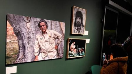 Aspecto de la exposición 'Miguel de la Quadra-Salcedo. Una vida de aventura'.