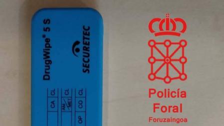 Choca contra un camión en la A-1 en Alsasua y da positivo en alcohol y cocaína