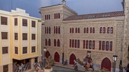 La Asociación de Belenistas de Estella y merindad renueva casi por completo los nacimientos de años anteriores en la cita más esperada de la casa de cultura Fray Diego