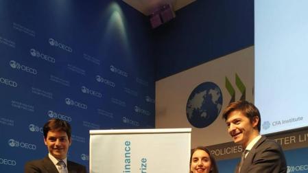 Tres alumni de la UN, primer premio internacional por el Observatorio de la Finanza