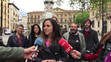 Belarra afirma que "sólo Unidas Podemos puede ganar a Navarra Suma y al PSN"