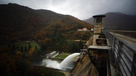 Situación de los embalses en Navarra.