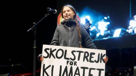 Greta Thunberg, a los políticos: "El cambio viene, os guste o no"
