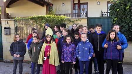 Los obispillos en Garínoain y Barásoain mantienen la tradición