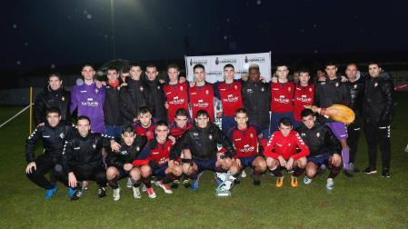 Osasuna cadete se queda otra vez sin título