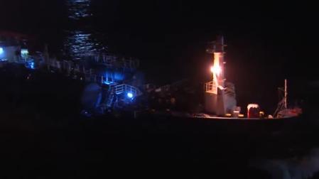 Nuevo intento fallido de reflotar el 'Blue Star'