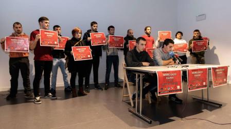 Las plataformas contra las casas de apuestas de Pamplona y Huarte unen sus fuerzas