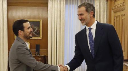 Garzón dice que faltan "flecos" para el acuerdo entre PSOE y ERC y pide paciencia