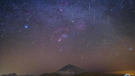La Luna dificulta observar las Gemínidas y sólo se ven las más brillantes