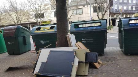 Quejas ciudadanas: pintadas en el monumento de San Ignacio