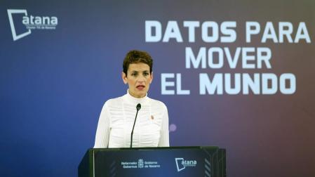 Chivite se compromete a trasladar la transformación digital a la sociedad