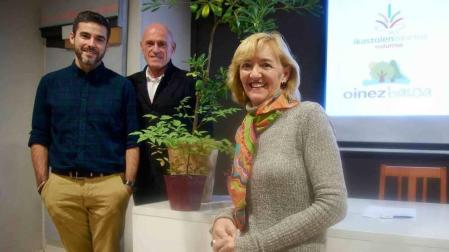 La UPNA y la NIE hacen un estudio en el bosque Oinez Basoa de Tafalla