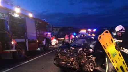 Un accidente en Caparroso deja varios trasladados a centros hospitalarios