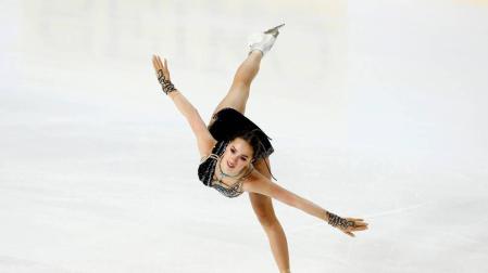 La patinadora artística rusa Alina Zagitova, oro en los Juegos Olímpicos de Invierno de Pyeongchang 2018