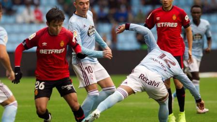 El Mallorca rescata un punto en Balaídos