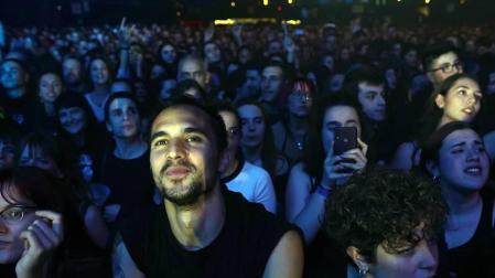 Concierto de Marea en el pabellón Navarra Arena de Pamplona, celebrado el sábado 14 de diciembre de 2019.